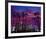 L.A. at Night-null-Framed Art Print