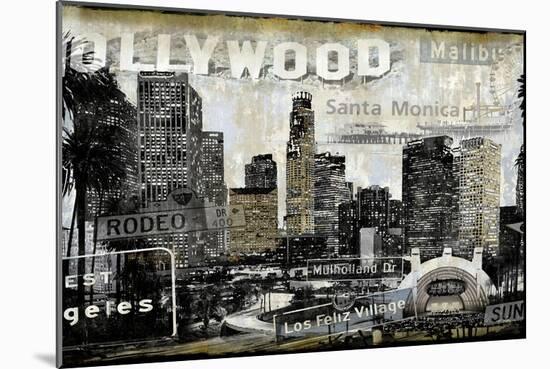 L.A. Perspectives-Dylan Matthews-Mounted Premium Giclee Print
