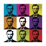 Abraham Lincoln: Honesty, Freedom, Equality-L^A^ Pop Art-Giclee Print
