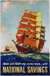 National Savings Poster-L.A. Wilcox-Framed Stretched Canvas