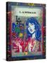 L.A. Woman 3-Abstract Graffiti-Stretched Canvas