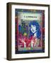 L.A. Woman 3-Abstract Graffiti-Framed Giclee Print