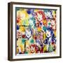 L.A. Woman-Abstract Graffiti-Framed Giclee Print