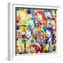 L.A. Woman-Abstract Graffiti-Framed Giclee Print