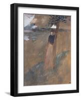 L'Abandonnee, C.1884-Jean Louis Forain-Framed Giclee Print