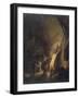 L'abattage du porc-Adrien Van Ostade-Framed Giclee Print