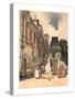 L'Abbaye St. Amand, Rouen, 1839, Lithograph-Thomas Shotter Boys-Stretched Canvas