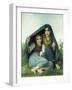 L'Abri-William Adolphe Bouguereau-Framed Giclee Print