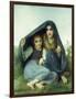 L'Abri-William Adolphe Bouguereau-Framed Giclee Print