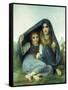 L'Abri-William Adolphe Bouguereau-Framed Stretched Canvas