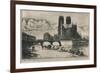 'L'Abside De Notre-Dame De Paris (4th State, 6 1/2 x 11 3/4 Inches)', 1854, (1927)-Charles Meryon-Framed Giclee Print