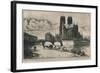 'L'Abside De Notre-Dame De Paris (4th State, 6 1/2 x 11 3/4 Inches)', 1854, (1927)-Charles Meryon-Framed Giclee Print