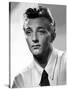 L'acteur americain Robert Mitchum (1917- 1997) vers, 1947 --- American actor Robert Mitchum (1917- -null-Stretched Canvas