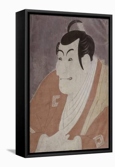 L'acteur Ichikawa Ebizo-Tôshûsai Sharaku-Framed Stretched Canvas