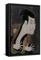 L'acteur Otani Oniji III-Tôshûsai Sharaku-Framed Stretched Canvas