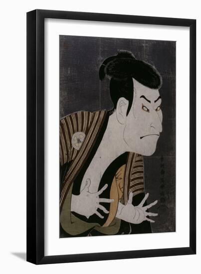 L'acteur Otani Oniji III-Tôshûsai Sharaku-Framed Premium Giclee Print