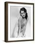 L'actrice americaine Barbara Stanwyck (1907- 1990) (b/w photo)-null-Framed Photo