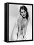 L'actrice americaine Barbara Stanwyck (1907- 1990) (b/w photo)-null-Framed Stretched Canvas