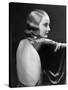 L'actrice americaine Barbara Stanwyck (1907- 1990) dans les annees 30 IN THE 30'S (b/w photo)-null-Stretched Canvas