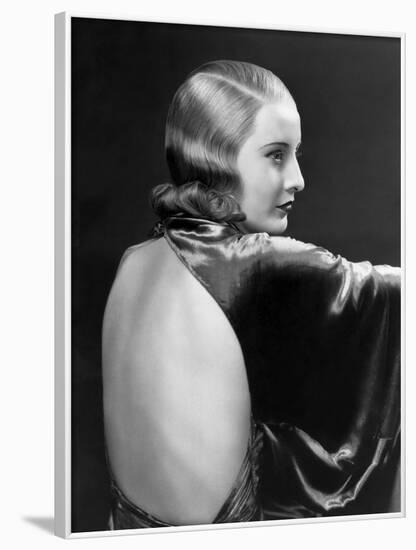 L'actrice americaine Barbara Stanwyck (1907- 1990) dans les annees 30 IN THE 30'S (b/w photo)-null-Framed Photo