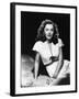 L'actrice americaine Barbara Stanwyck (1907- 1990) dans les annees 40 (b/w photo)-null-Framed Photo