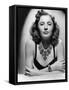 L'actrice americaine Barbara Stanwyck (1907- 1990) en, 1942 (b/w photo)-null-Framed Stretched Canvas