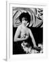 L'actrice americaine Clara Bow (1905- 1965) (b/w photo)-null-Framed Photo