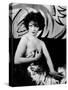 L'actrice americaine Clara Bow (1905- 1965) (b/w photo)-null-Stretched Canvas