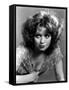 L'actrice americaine Clara Bow (1905- 1965) (b/w photo)-null-Framed Stretched Canvas