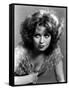 L'actrice americaine Clara Bow (1905- 1965) (b/w photo)-null-Framed Stretched Canvas