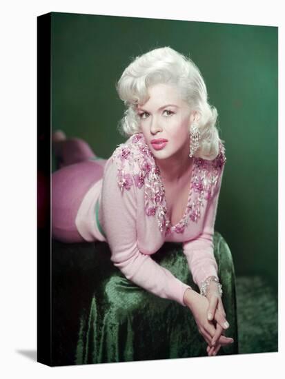 L'Actrice Americaine Jayne Mansfield (1933-1967) C. 1955-null-Stretched Canvas