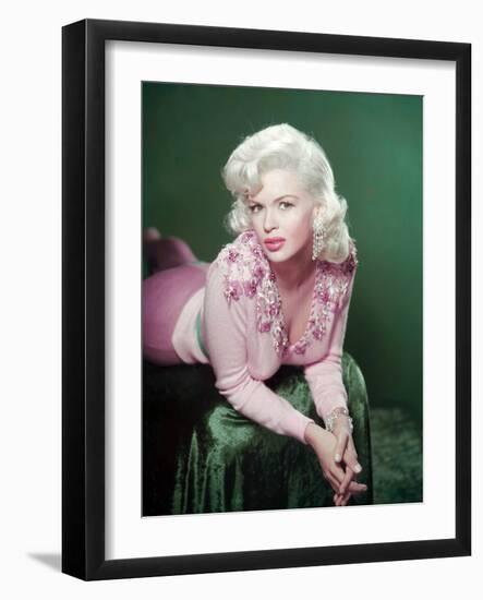 L'Actrice Americaine Jayne Mansfield (1933-1967) C. 1955-null-Framed Photo