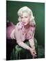 L'Actrice Americaine Jayne Mansfield (1933-1967) C. 1955-null-Mounted Photo