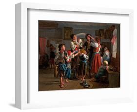 L' Adieu Du Conscrit (The Conscript's Farewell) - Peinture De Ferdinand Georg Waldmueller (1793-186-Ferdinand Georg Waldmuller-Framed Giclee Print