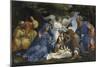 L'Adoration de l'Enfant Jésus-Lorenzo Lotto-Mounted Premium Giclee Print