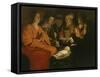 L'Adoration des bergers-Georges de La Tour-Framed Stretched Canvas