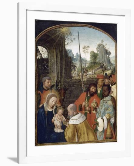 L'Adoration des Mages-Simon Bening-Framed Giclee Print