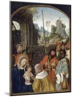 L'Adoration des Mages-Simon Bening-Mounted Giclee Print