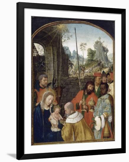 L'Adoration des Mages-Simon Bening-Framed Giclee Print