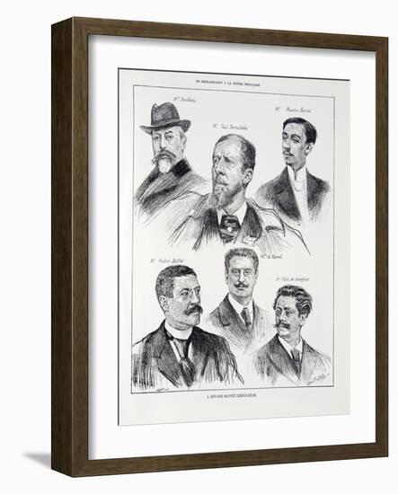 L'affaire Buffet-Déroulède, from Histoire De La Troisieme Republique, Vol. I, L'histoire Politique,-Louis Malteste-Framed Giclee Print