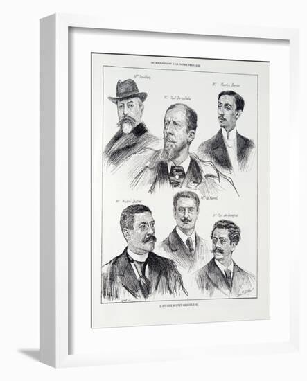 L'affaire Buffet-Déroulède, from Histoire De La Troisieme Republique, Vol. I, L'histoire Politique,-Louis Malteste-Framed Giclee Print