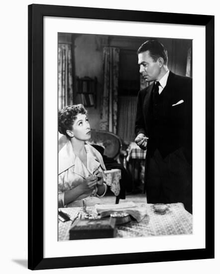 L'Affaire Ciceron 5 FINGERS, (aka FIVE FINGERS) by Joseph L. Mankiewicz with Danielle Darrieux and -null-Framed Photo