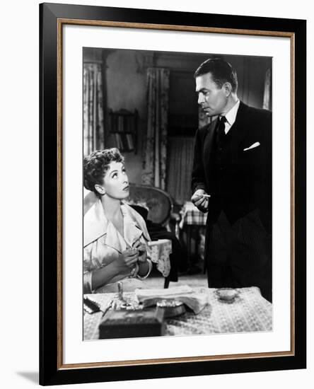 L'Affaire Ciceron 5 FINGERS, (aka FIVE FINGERS) by Joseph L. Mankiewicz with Danielle Darrieux and -null-Framed Photo