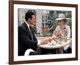 L'Affaire Thomas Crown THE THOMAS CROWN AFFAIR by NormanJewison with Faye Dunaway, 1968 (photo)-null-Framed Photo