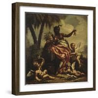 L'Afrique-Gasparo Diziani-Framed Giclee Print