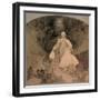 L'age De La Sagesse - Study for the Age of Wisdom Par Mucha, Alfons Marie (1860-1939). Watercolour-Alphonse Marie Mucha-Framed Giclee Print