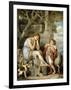 L'Agneau Cheri-Jean Baptiste Greuze-Framed Giclee Print