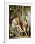 L'Agneau Cheri-Jean-Baptiste Greuze-Framed Premium Giclee Print