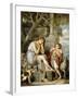 L'Agneau Cheri-Jean-Baptiste Greuze-Framed Giclee Print