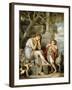 L'Agneau Cheri-Jean-Baptiste Greuze-Framed Giclee Print